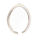 Base Metal Pinch Bail 18x24mm Silver Tone