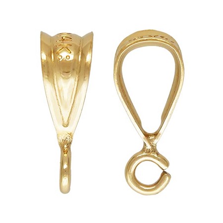 14/20 Gold Filled Bail 5.7mm with Open Parallel Ring, per Piece 